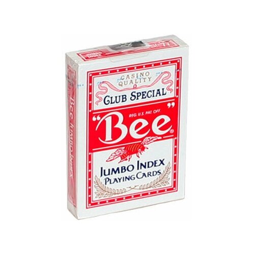 USPCC Игральные карты Bee 77 Club Special Jumbo Index (USP