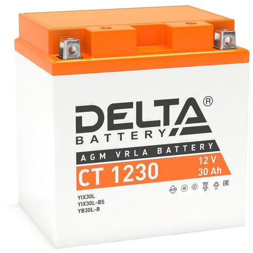 Аккумулятор DELTA Battery CT 1230 12В /