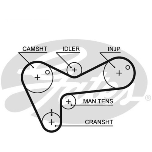 Ремень Грм Gates арт. 5306