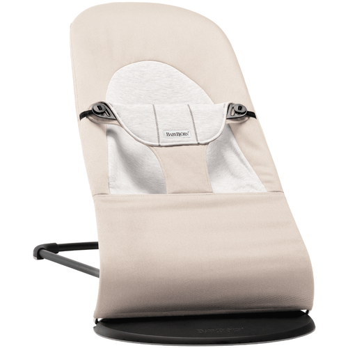 Шезлонг BabyBjorn Balance Soft (хлопок/джерси), blue/grey