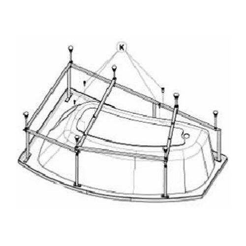 Монтажный комплект к акриловой ванне Шри-Ланка 150х100 L и R
