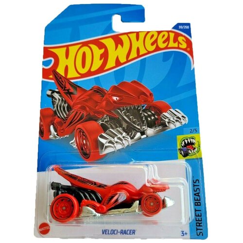 Hot Wheels Базовая машинка Veloci Racer, красная, C4982/HCV6