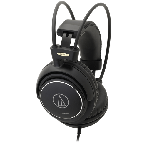 Наушники и гарнитуры Проводные наушники Audio-Technica ATH-AVC500, черный