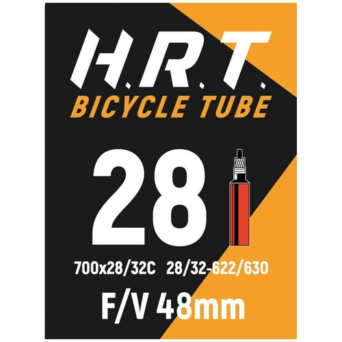 Камера велосипедная H.R.T. 28 700х28-32C , спорт. ниппель