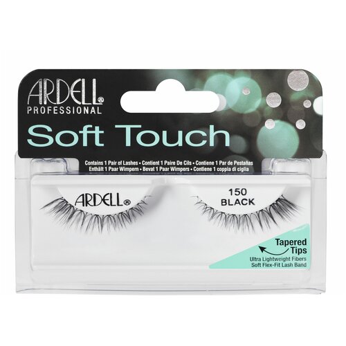 Ardell накладные ресницы Soft Touch 150, черный, 2