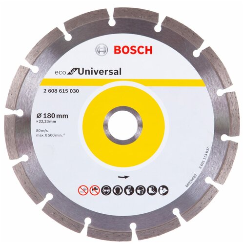 Диск алмазный ECO Universal (180х22.2 мм) Bosch 2.608.615.03