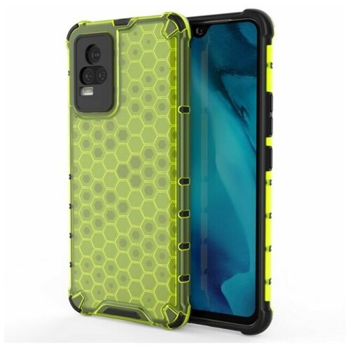 Brodef Combee Противоударный чехол для Vivo V21e Зеленый