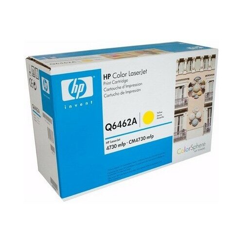 Картридж HP Q6462A (644A) yellow для HP Color LaserJet CM4730, CM4730f,