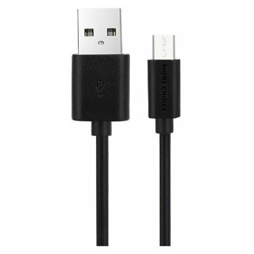 Дата-кабель USB 2.1A для micro USB More choice K13m Light 1м