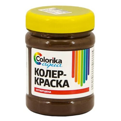 Колер -краска Colorika Aqua зеленая 0,5 кг