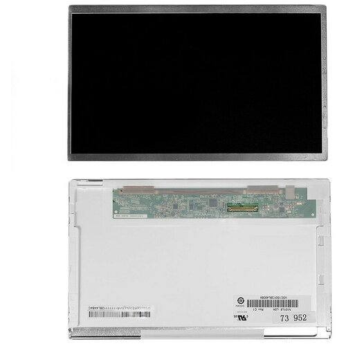 Матрица для ноутбука 10.1 1024x600 WSVGA, 40 pin LVDS, Normal, LED, TN, без