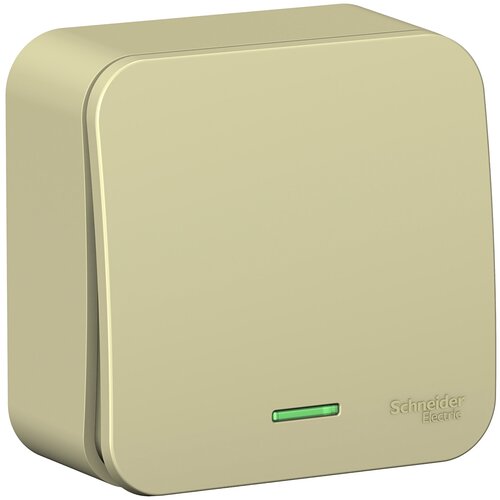 Выключатель SCHNEIDER ELECTRIC BLANCA 1-клавишный (cх.1) с п