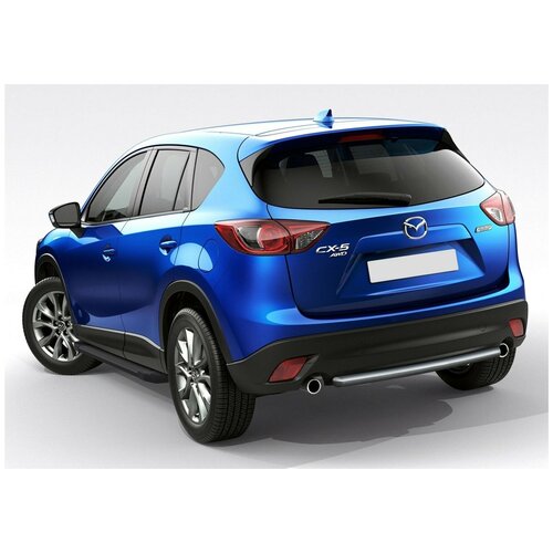  Пороги на автомобиль Black Rival для Mazda CX-5 I 2011-201