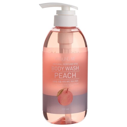 Гель для душа Welcos Around me Natural Perfume Vita Body Wash Peach 500