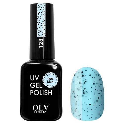 Гель-лак для ногтей Oly Style UV Gel Polish т.123 Egg milk 1