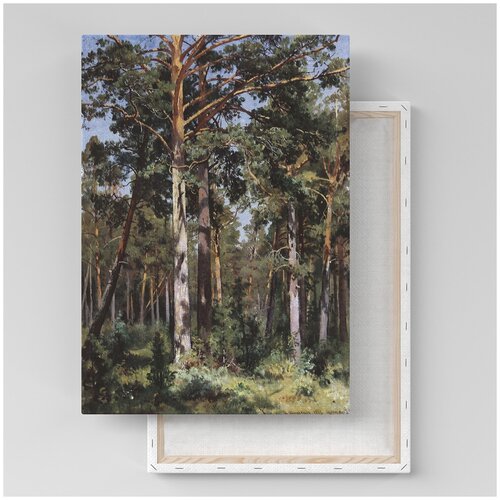 Картина на холсте с подрамником / Shishkin Ivan / Шишкин Ива