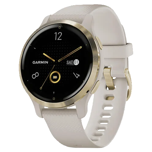 Умные часы Garmin Venu 2S, с золотистым безелем