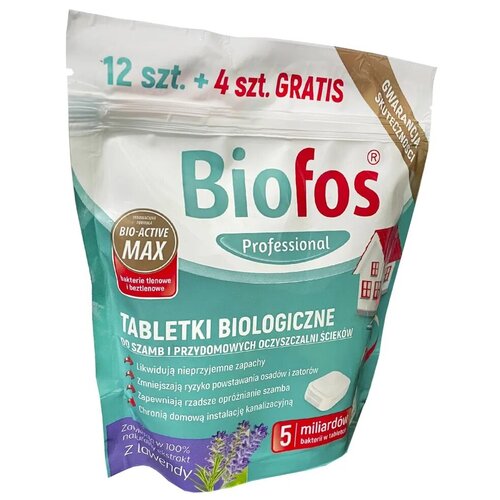 Жидкости и наполнители Таблетки для дачных туалетов и септиков Biofos Professional 