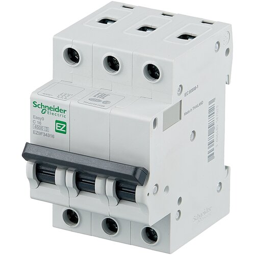 Автоматический выключатель Schneider Electric Easy 9 (C) 4,5kA 16