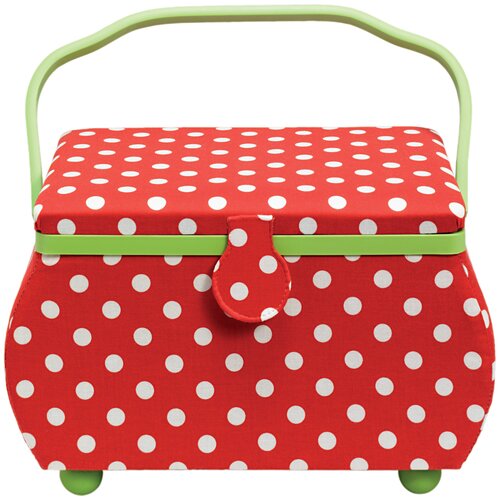 Шкатулка для рукоделия Polka dots 32*20,5*20см, Prym, 612246