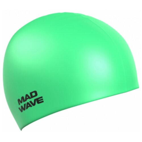 Шапочка для плавания MAD WAVE NEON SILICONE SOLID M053502