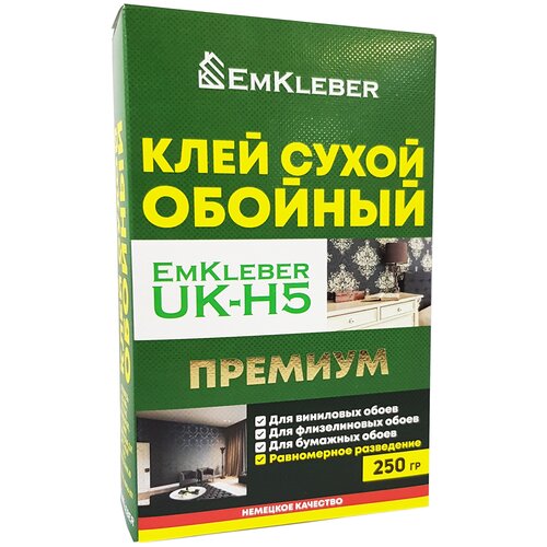  Клей для обоев EmKleber UK-H5 Premium 250г.