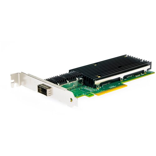 Сетевые адаптеры  Яндекс Маркет Сетевой адаптер PCIE 40GB FIBER QSFP+ LREC9901BF-QSFP+ LR-LI