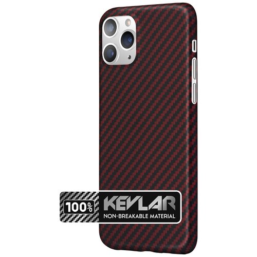 Панель Hardiz Kevlar Case для iPhone 11 Pro, красная