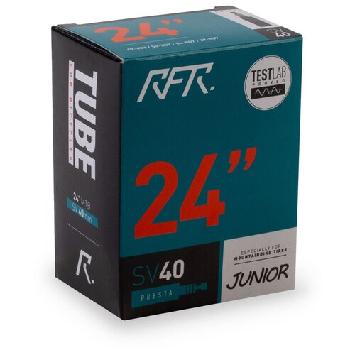 Камера RFR 24 х 1,75-2,25 Junior/MTB, Presta 40мм, 47/57-50