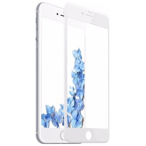 Защитное стекло Mobix для Apple iPhone 5 / 5S / SE белое