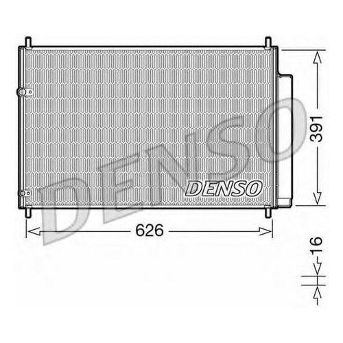 Радиатор Кондиционера Denso Dcn50041 Denso арт.