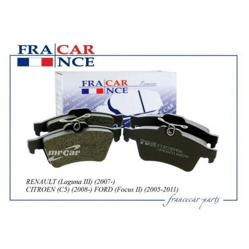 Тормоза Колодки Торм.Зад. Francecar арт. FCR210496