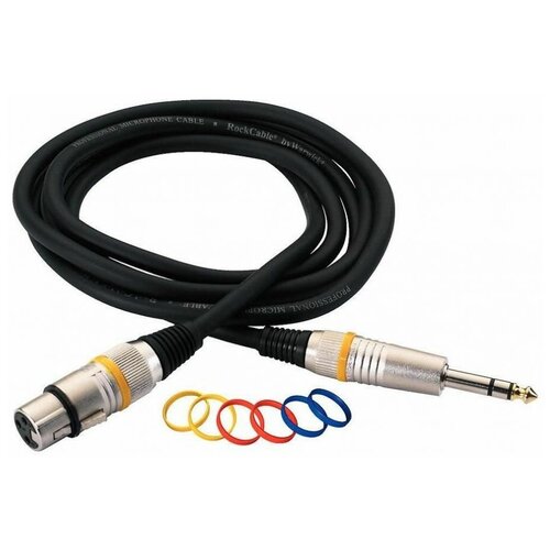 Rockcable RCL 30386 D6 F BA кабель микрофонный, 6 метров