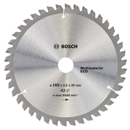 Диск пильный BOSCH 160х20/16х42T Multi ECO