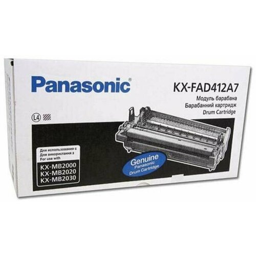 Фотобарабан Panasonic KX-FAD412A черный оригинальный, 156094