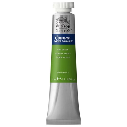 Краски Winsor&Newton Акварель Cotman зеленая крушина 21мл