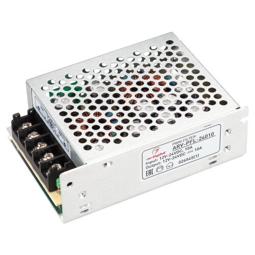 Блок питания ARV-PFL-24010 DC/DC (12-24V, 10A, PWM filter) (