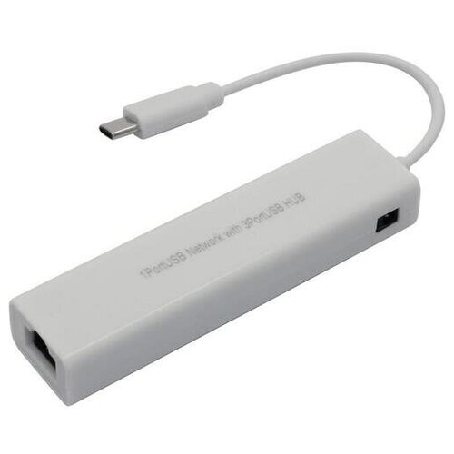 Адаптер KS-is KS-339 - USB 3.1 Type-C , 10/100 Мбит/с, разъемов: