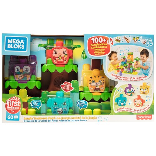 Конструктор Mattel Mega Bloks Fisher-Price Джунгли Зовут