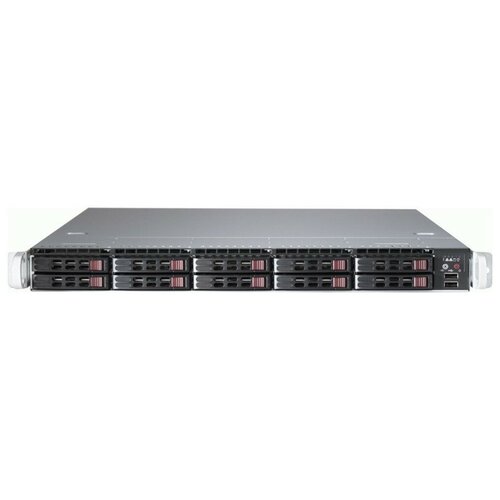 Корпус серверный SuperMicro CSE-113MFAC2- R804CB 2x800W, bla