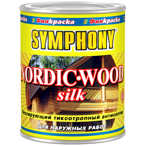 Антисептик Финкраска Симфония Nordic Wood Silk лессирующий т