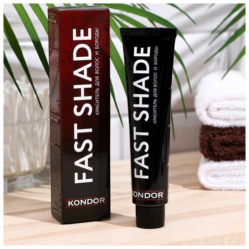 Для бороды и усов Kondor Краситель для волос и бороды KONDOR FAST SHADE, тон 3