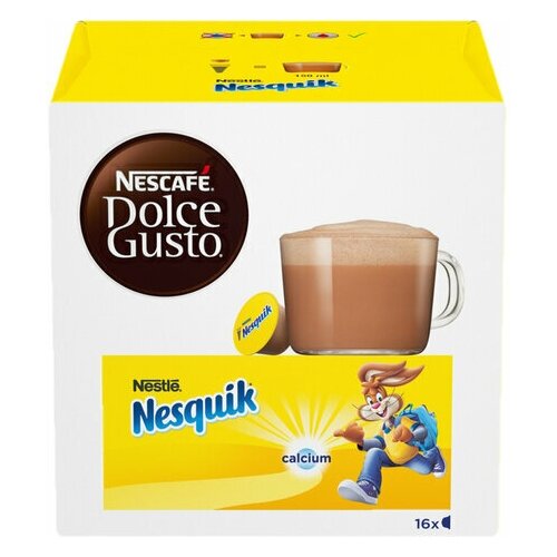 Капсулы для кофемашин Какао в капсулах NESCAFE Nesquik для кофемашин Dolce Gusto