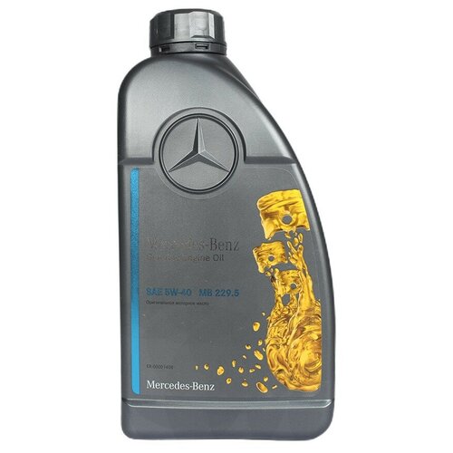 Моторное масло Mercedes SAE 5w40 MB 229.5, 1л, артикул a0009