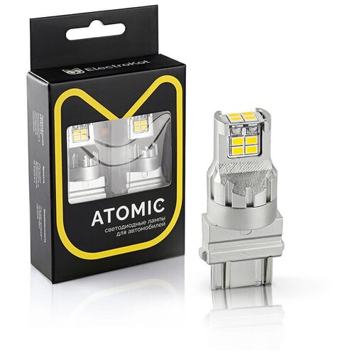 Светодиодная LED лампа Atomic 12 SMD3020 P27/7W 3157 белая 1