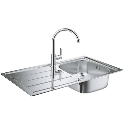 Кухонная мойка со смесителем Grohe K200 31562SD0 Полированна