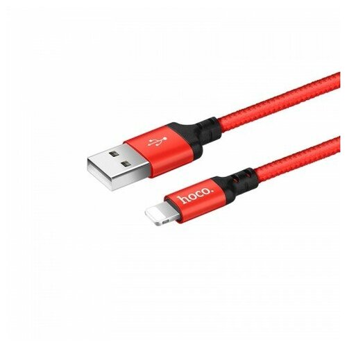 Кабель HOCO X14 USB - Lightning 1.0м 2.0A силикон