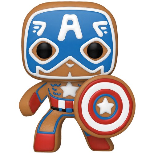 Фигурка Funko POP! Marvel Holiday: Gingerbread Captain Ameri