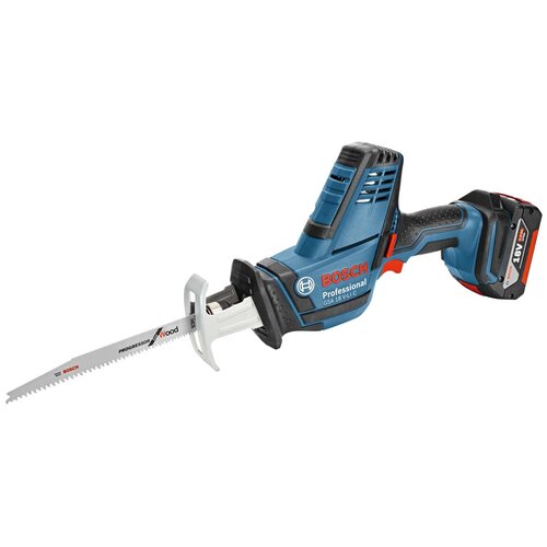 Пила BOSCH GSA 18 V-LI C 4.0Ah x1 коробка