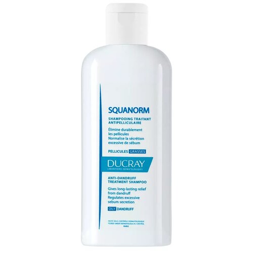 Ducray шампунь Squanorm Oily Dandruff, 200 мл